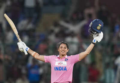 'Not just me': Smriti Mandhana rejects ‘one-woman team’ tag after ODI heroics