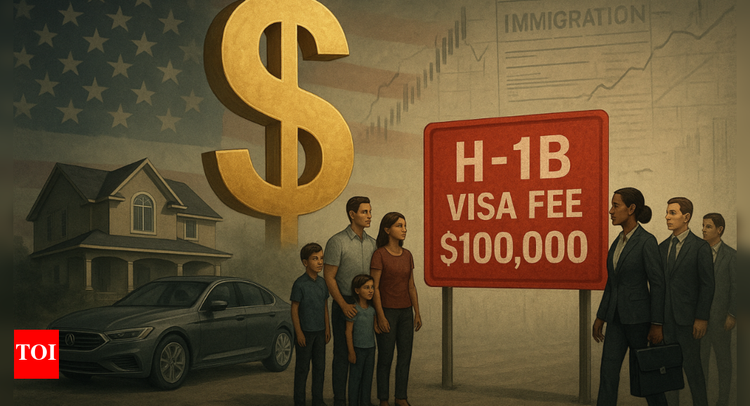 <div>Trump’s H-1B crackdown: How the ‘American Dream’ got expensive; costlier than luxury cars & homes</div>