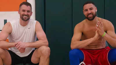 "20 years later" - Klay Thompson walks down memory lane while sharing unforgettable post-workout moments with Kevin Love