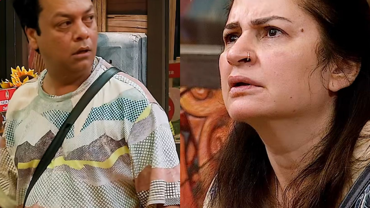 Bigg Boss 19: Kunickaa Sadanand calls Zeishan Quadri 'Wasseypur ka gunda' amid kitchen duty dispute | - The Times of India