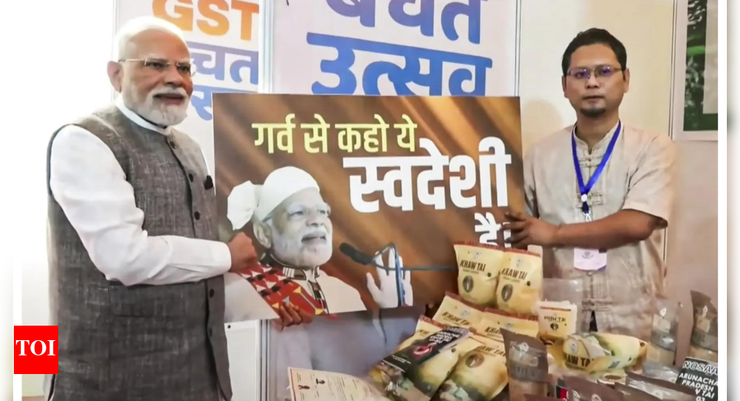 ‘Double bonanza’ for North east: PM Modi hails GST reforms; urges Arunachal traders for swadeshi push