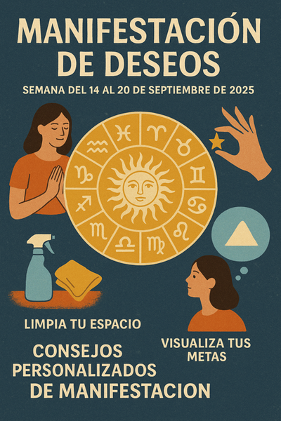 Esta Semana, Manifiesta lo que Mereces: Consejos para Cada Signo del Zodiaco