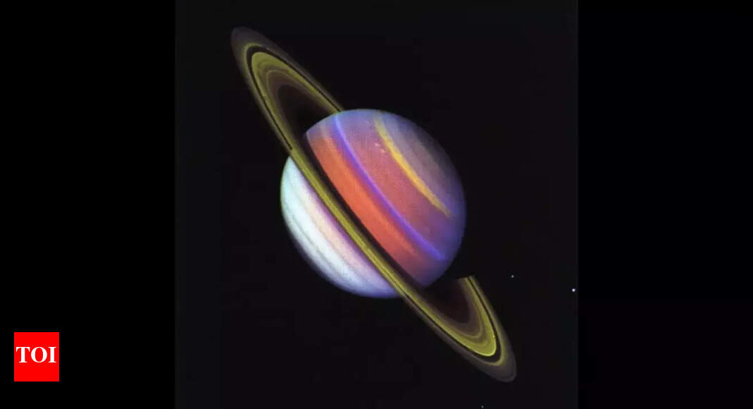 James Webb Space Telescope reveals dark beads and star patterns in Saturn’s atmosphere