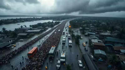 Miles de personas evacuadas en Filipinas mientras el súper tifón se acerca a la tierra