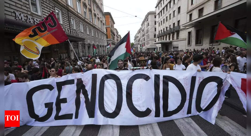 Pro-Palestinian strikes, blockades across Italy