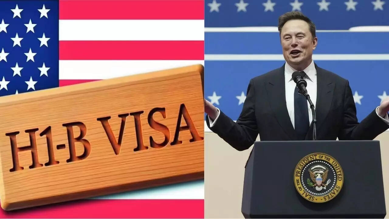 Elon Musk's dilemma on H-1B visa hike: Once an H-1B holder, anti-immigration  'messiah,' and CEO of companies employing many H-1B workers | World News -  The Times of India