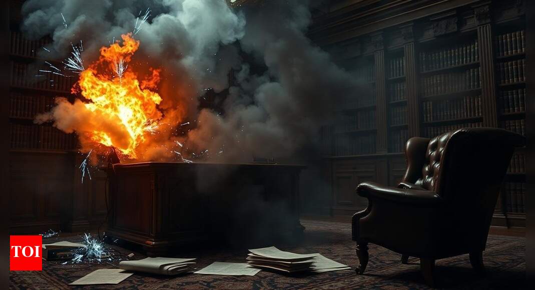 Fire damages documents, computers at LIC office