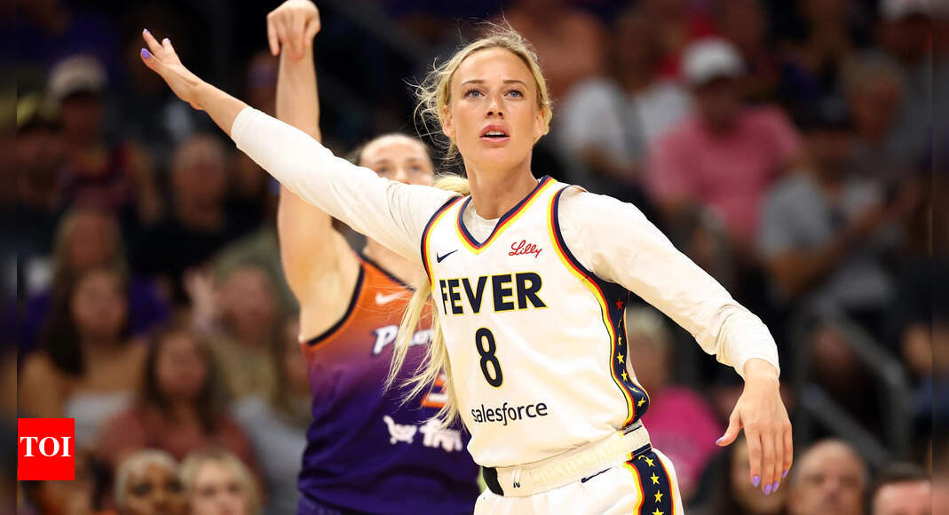 “That's big time right there”- Sophie Cunningham turns emotional after Indiana Fever's playoff victory against Las Vegas Aces