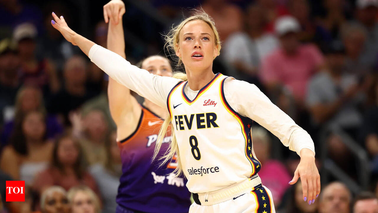 That's big time right there”- Sophie Cunningham turns emotional after  Indiana Fever's playoff victory against Las Vegas Aces | NBA News - The  Times of India