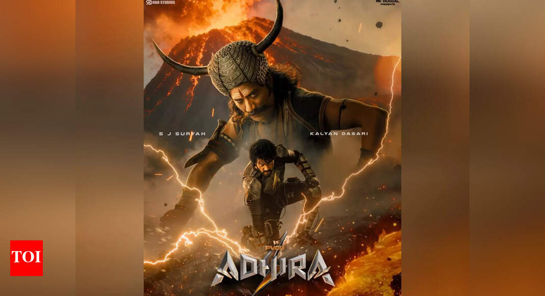 Prasanth Varma shares first-look poster of 'Adhira', SJ Suryah, Kalyan Dasari to play lead role