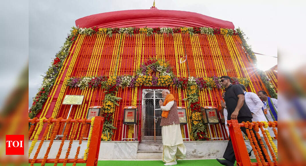 Prime Minister Modi opens redeveloped Tripura Sundari Temple