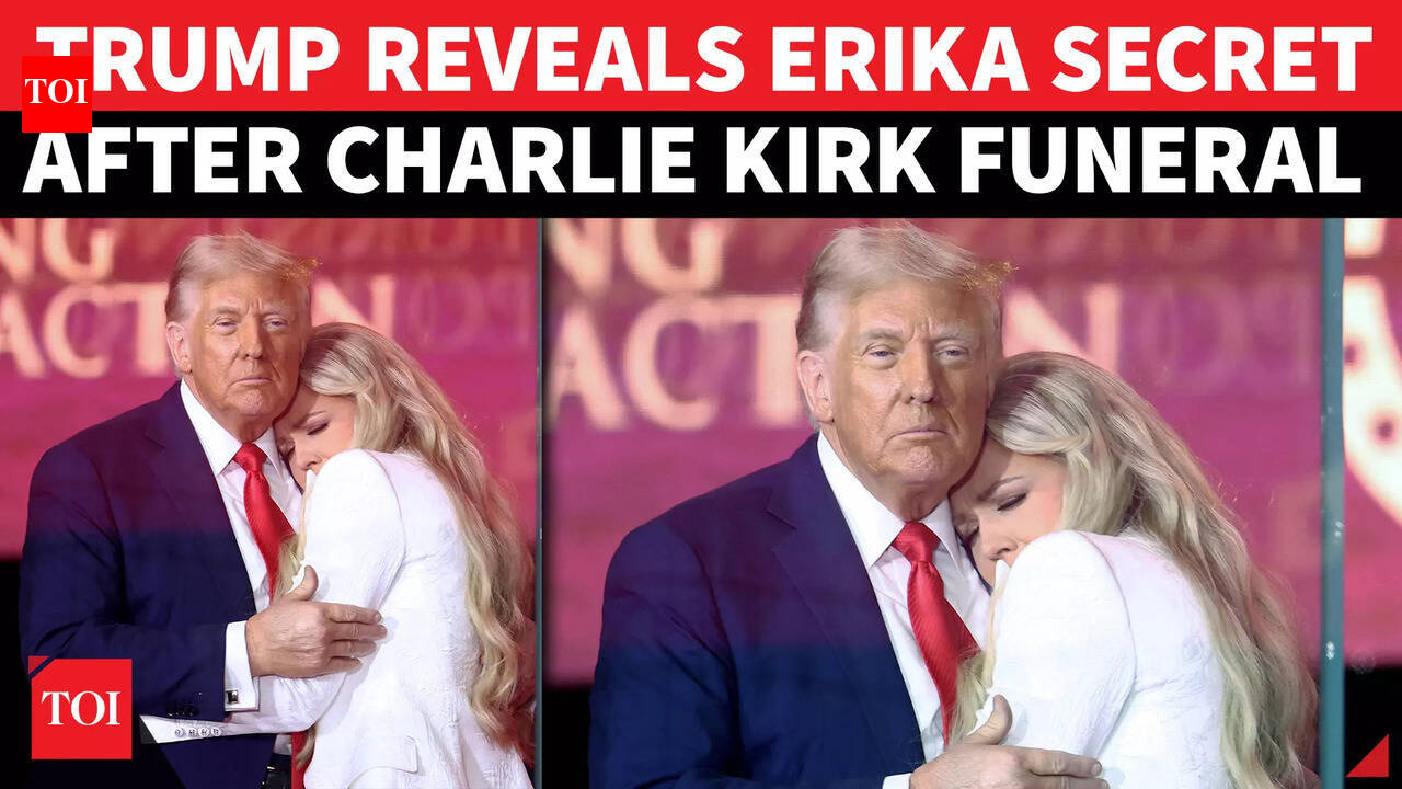 'Our Relationship': Trump DISCLOSES His 'SECRET CHAT' With Erika Kirk ...