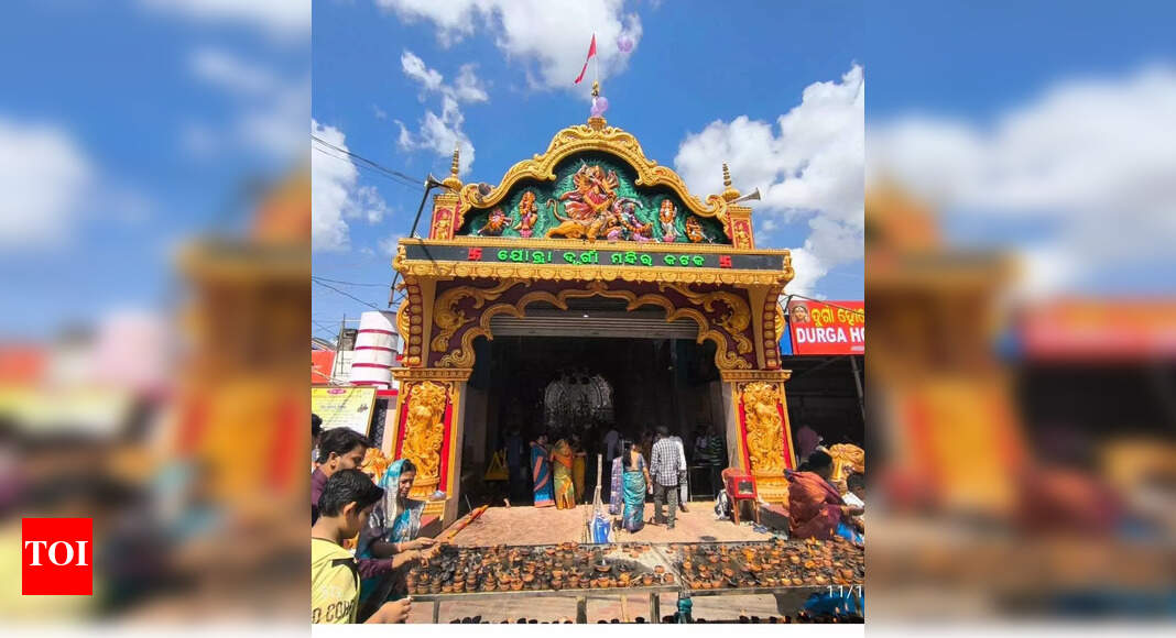 In 75th year, Chandi Medha to debut at Jobra Durga Puja in Cuttack