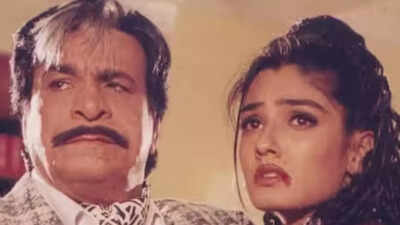 Raveena Tandon once recalled 'Dad' Kader Khan supported her during her toughest time; explained why she always called him 'Dad'