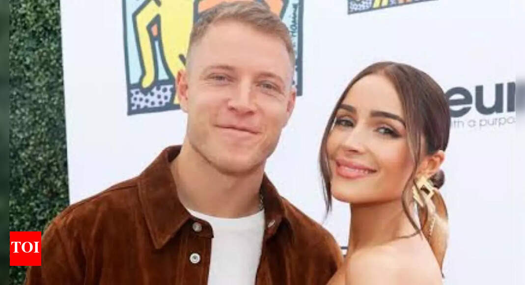 Olivia Culpo’s baby Colette makes adorable debut at NFL as Christian McCaffrey plays 49ers