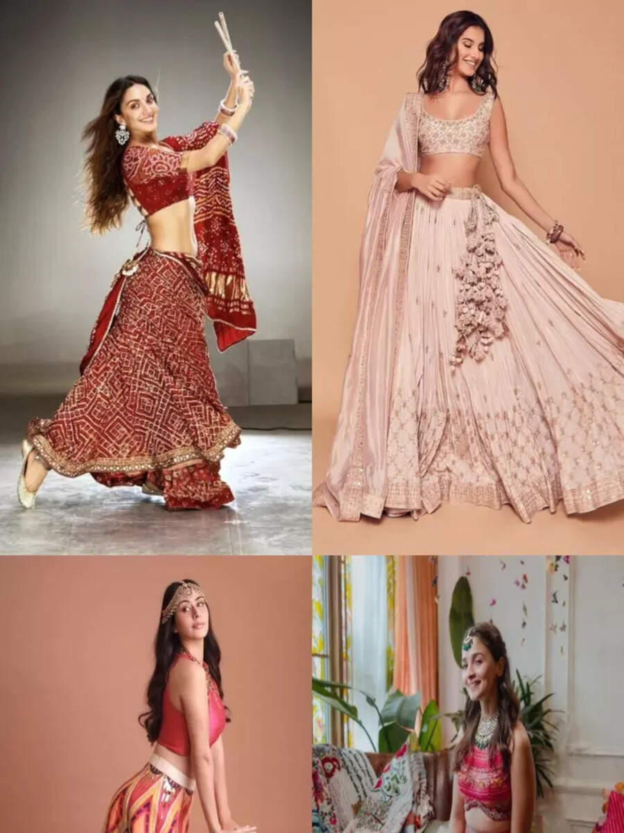 Bollywood divas serve festive glam in stunning lehengas