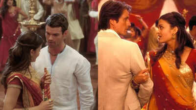 Throwback: Aishwarya Rai teaches Virgin River stars Martin Henderson and Daniel Gillies and to play garba - See Pics
