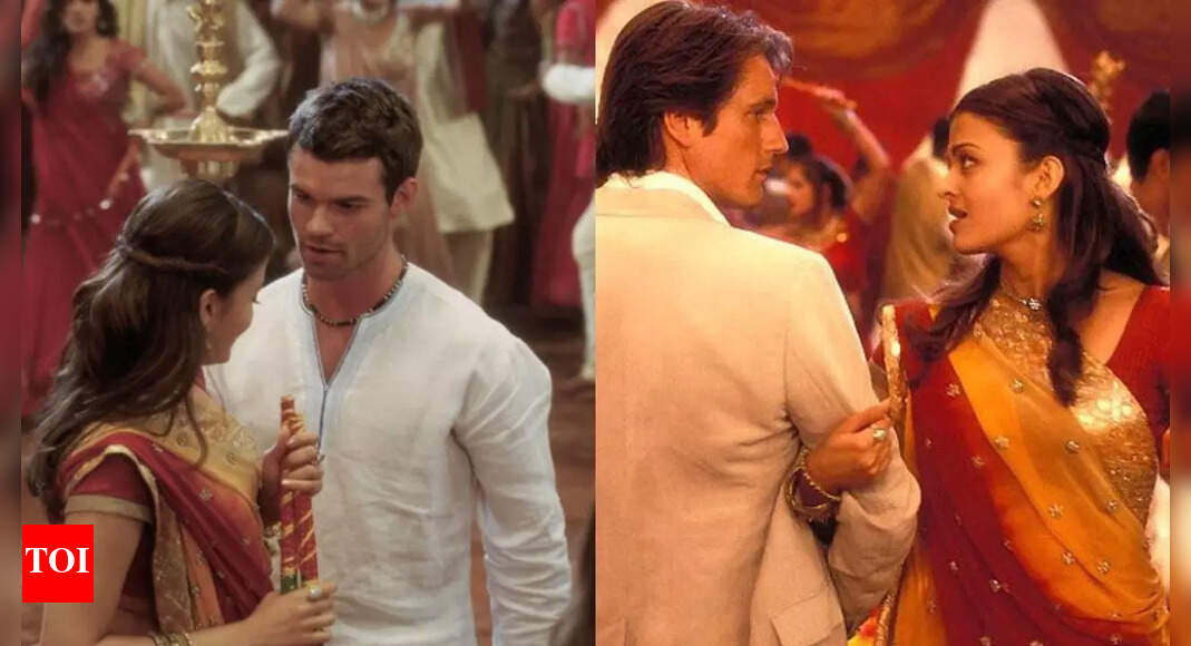 Throwback: Aishwarya Rai teaches Virgin River stars Martin Henderson and Daniel Gillies and to play garba - See Pics