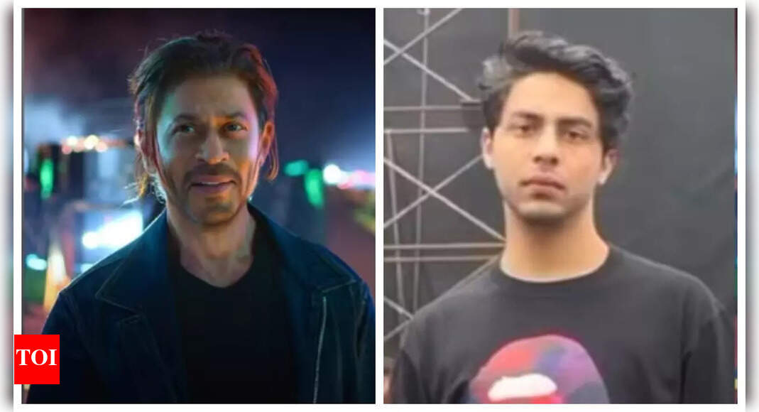 <div>Aryan imitates SRK's walk, shows goofy side in BTS video</div>