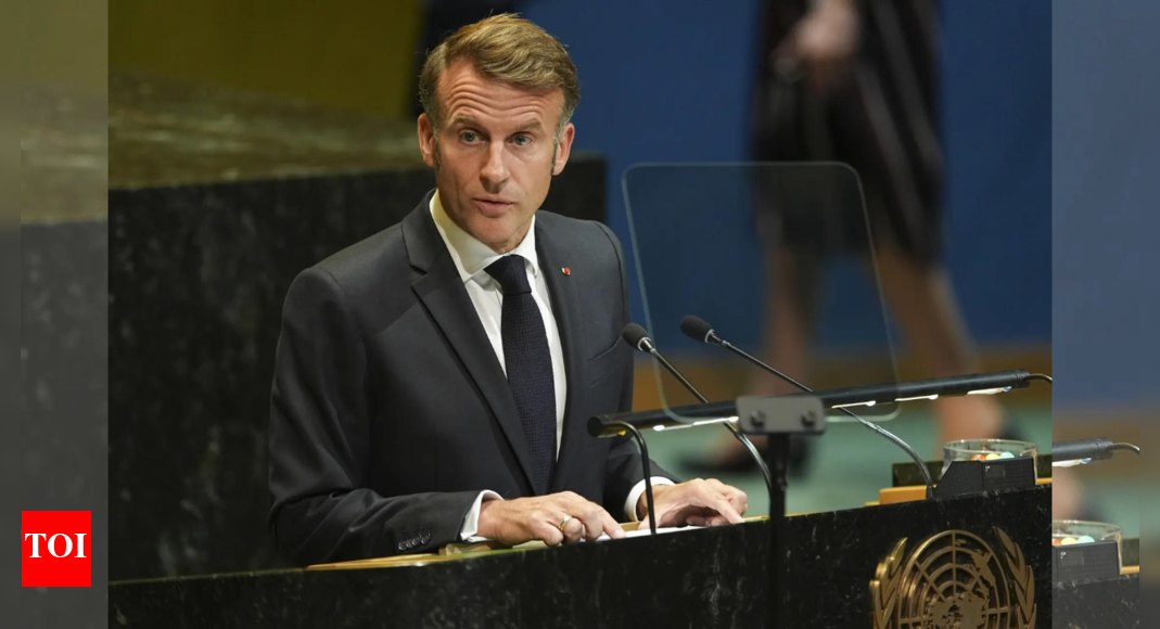 ‘True to the historic commitment’: France recognises Palestinian state at UN