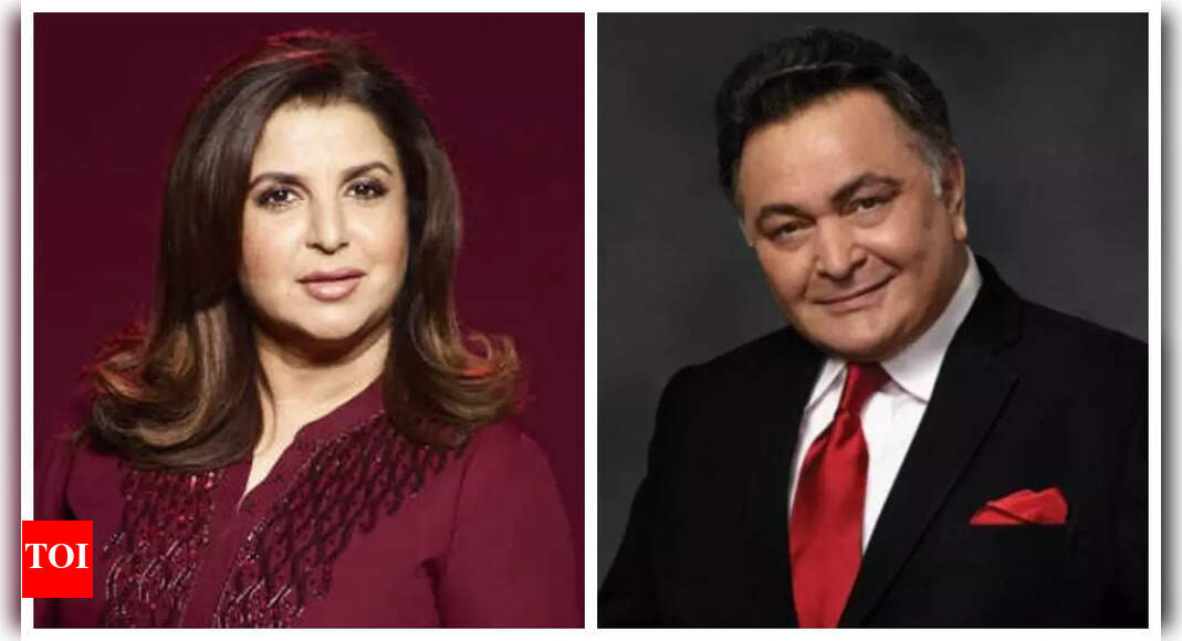 Farah cried on call with Rishi Kapoor after his cancer diagnosis