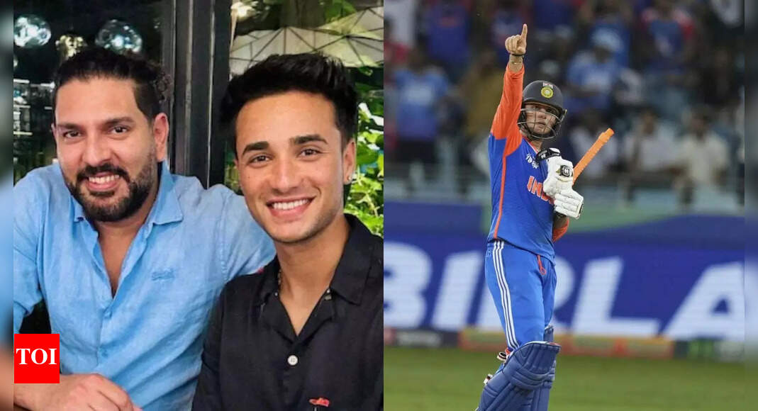 'Tu na sudhri, bas chakke maari jaayi': Watch Abhishek's net session with Yuvraj