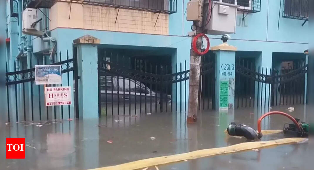 Heavy rainfall paralyses life in Kolkata: IMD warns of more rain; airlines issue travel advisories