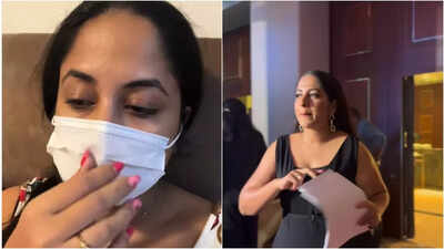 Actress Jyothi Krishnaa shares concern about ‘Evil Eye’; falls sick; watch video
