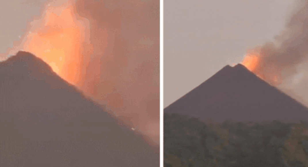 <div>Watch: India's only active volcano stirs again; 'Barren Island' saw mild eruptions twice last week</div>