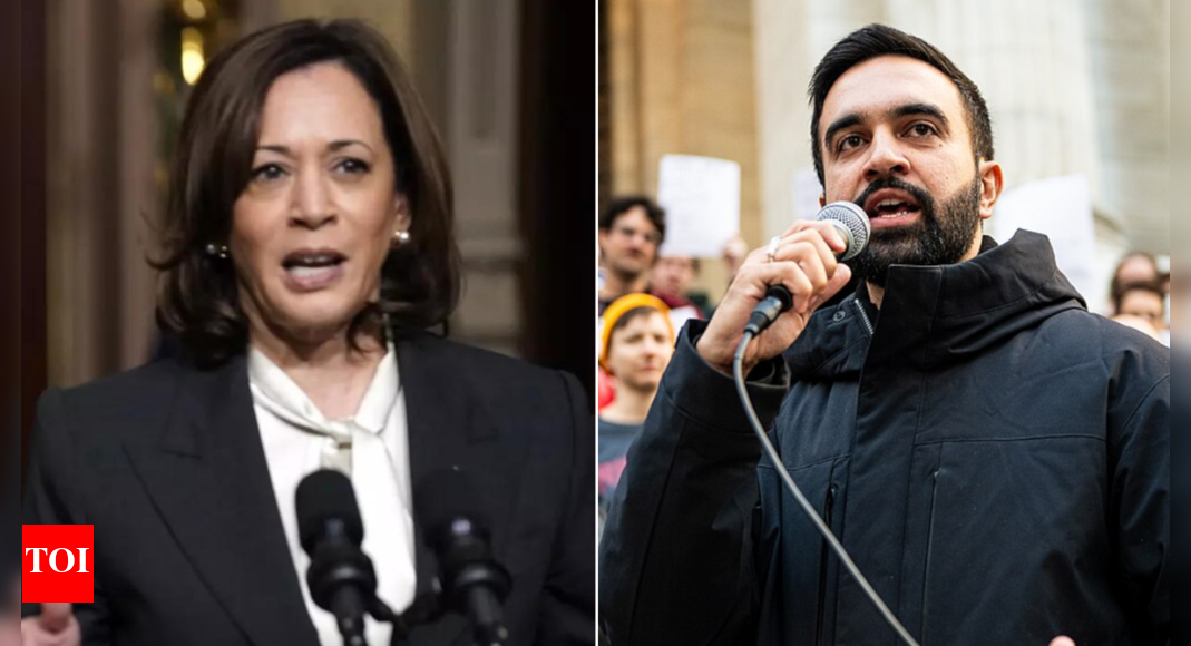 NYC mayoral race: Kamala Harris backs Zohran Mamdani, highest-profile Democrat to do so