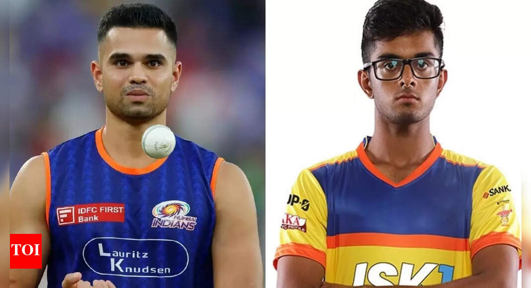 Tendulkar vs Dravid: Arjun Tendulkar bowls to Samit Dravid - who has the last laugh?
