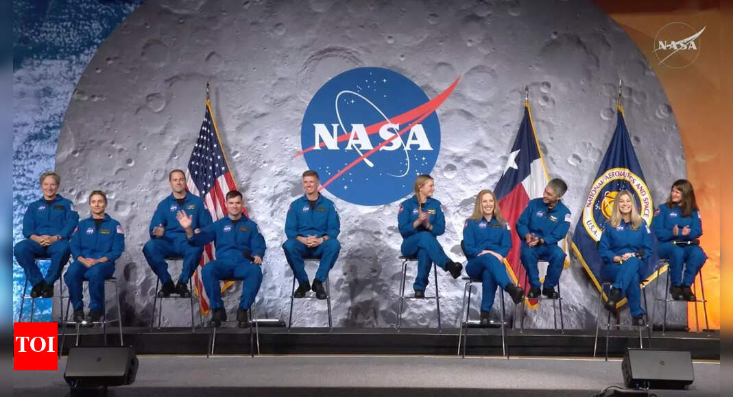 NASA announces all-American class of 10 astronauts for moon and Mars mission; women outnumber men for the first time