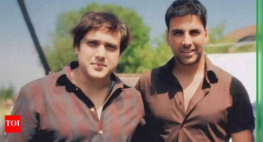 <div>Govinda to Akshay: 'Changla distos, tu hero ban'</div>