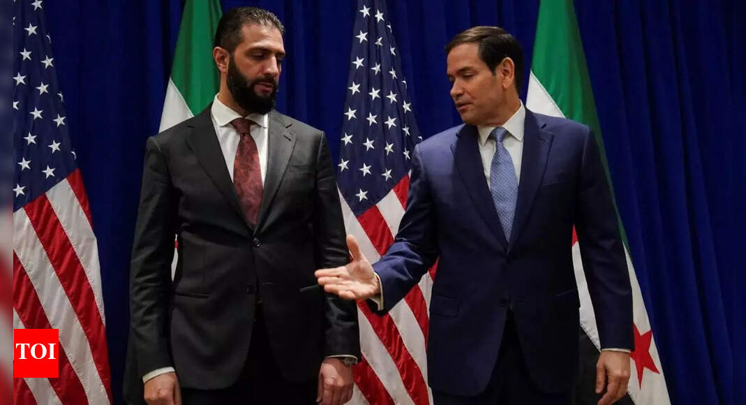 'Stop this terrorist': As Rubio meets Syria prez, old US embassy post goes viral