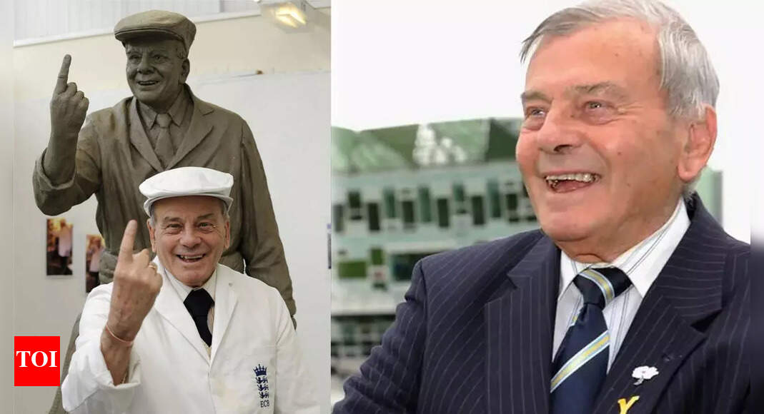 Legendary cricket umpire Dickie Bird dies aged 92