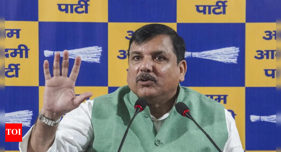 <div>AAP's Sanjay Singh slams 'Bachat Utsav', cites 'burden' of GST on common people</div>