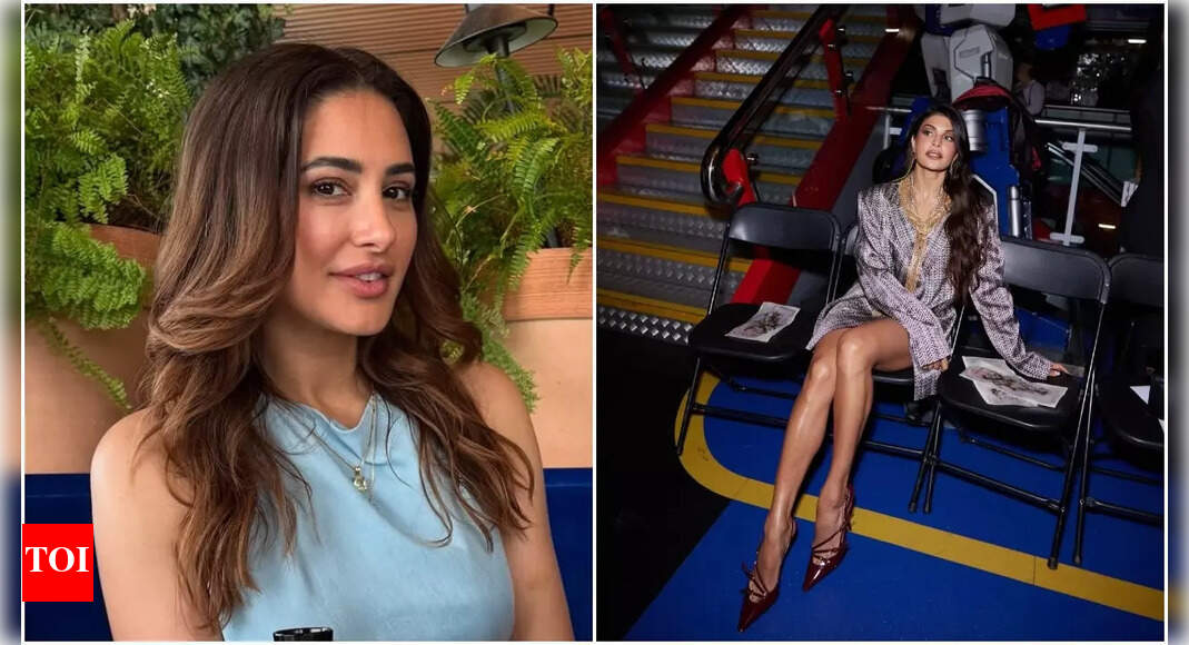 Nargis Fakhri calls 'Housefull 5' costar Jacqueline Fernandez’s legs the ‘best in town’ - See Pics