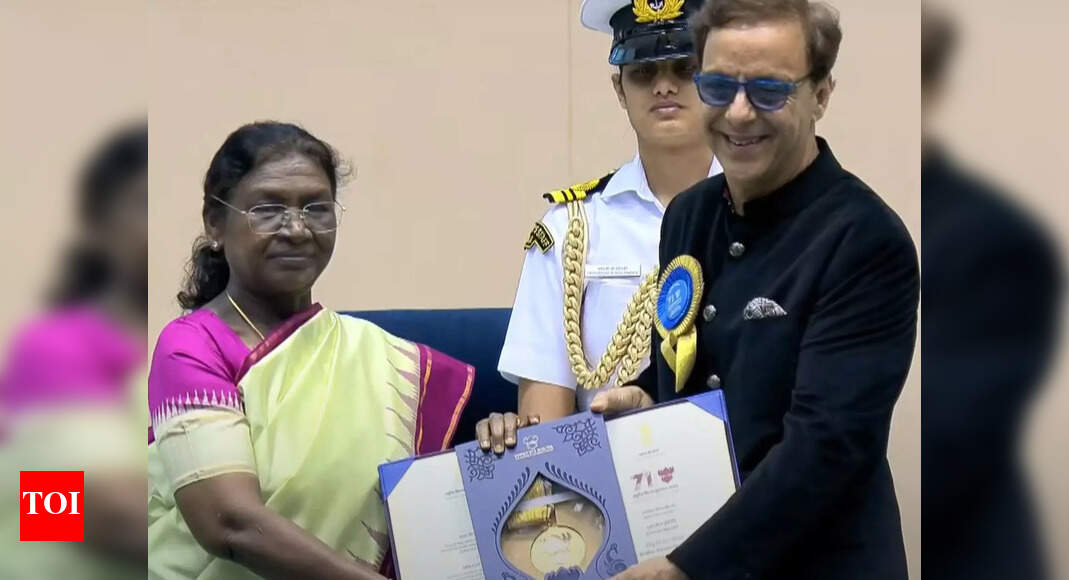 71st National Awards: Vidhu Vinod Chopra's 12th Fail receives National Award from President Murmu for Best Feature Film