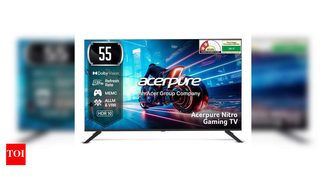 Acerpure India launches Nitro Series Gaming TVs starting at Rs 18,999