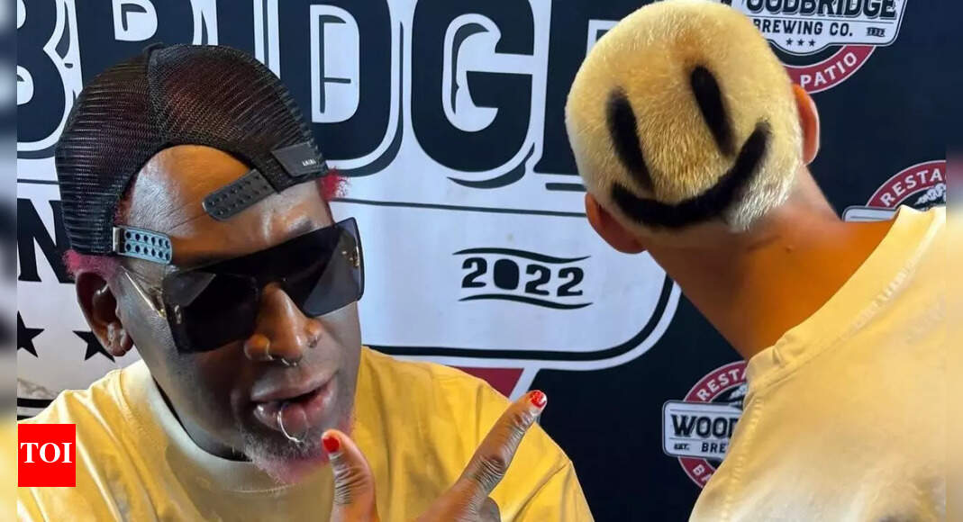 NBA Legend Dennis Rodman gets emotional as Superfan travels across the world to grab his glimpse