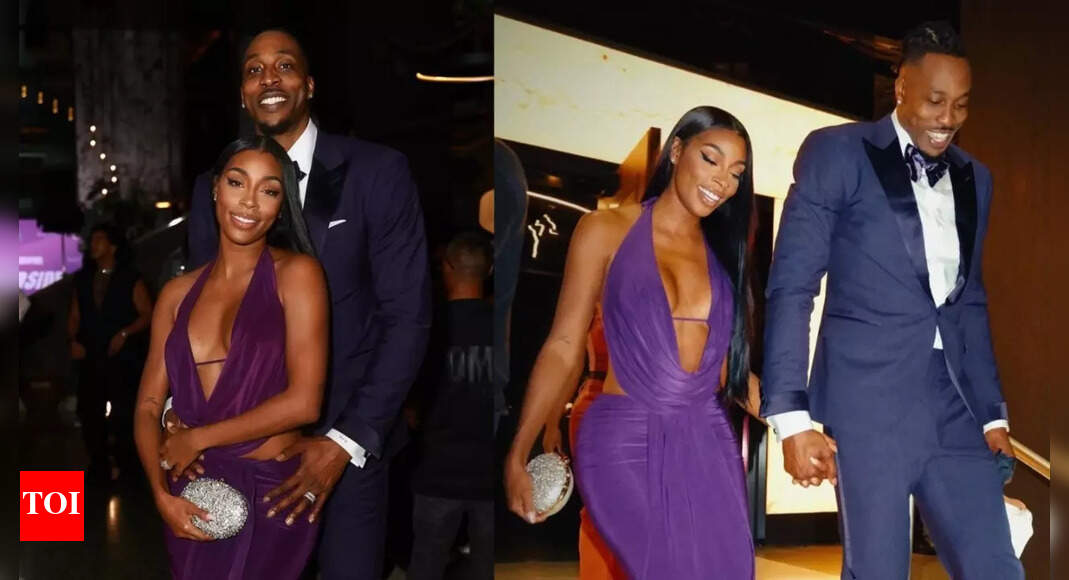 Dwight Howard and Amber Rose turn heads at Inside USA event, go on to heat up Instagram with playful PDA