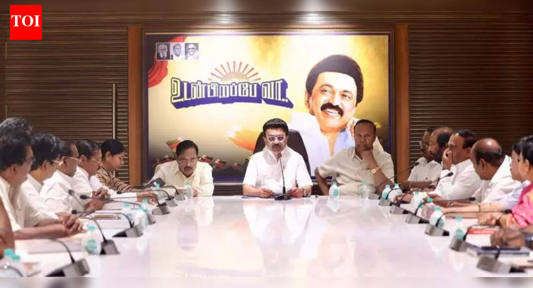 Stay in constituencies four days a week, Stalin tells MPs | Chennai ...