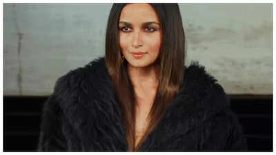 Milan Fashion Week: Alia Bhatt makes a jaw-dropping appearance in a fur coat, silk and stockings; teases action film 'Alpha'