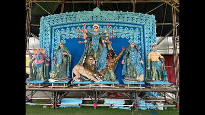 Durga Puja pandals dazzle with themes ranging from patriotism to environment