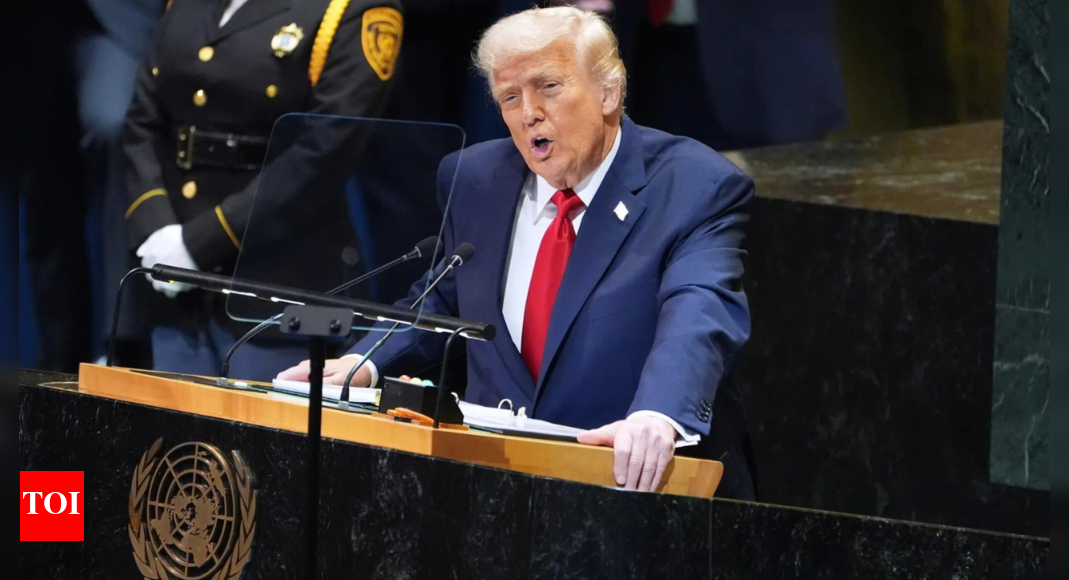 <div>‘Surrender to ransom demands’: Donald Trump condemns recognition of Palestinian state by West; warns it 'rewards Hamas'</div>