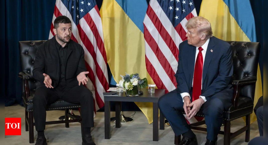 <div>'Putin was lying to Trump': Zelenskyy reacts to US president's 'U-turn' on Russia war - watch</div>