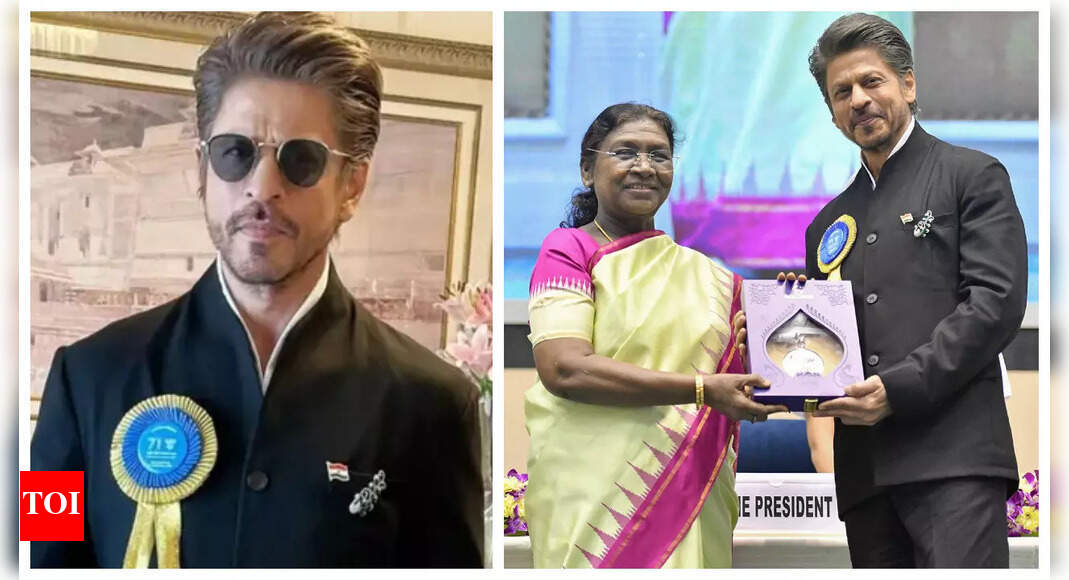 SRK receives tribute from KKR following National Award win