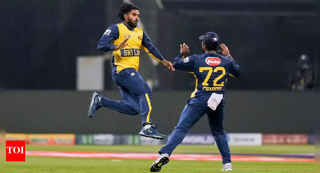 Catch of the tournament! Hasaranga takes one-handed stunner to dismiss Fakhar - watch