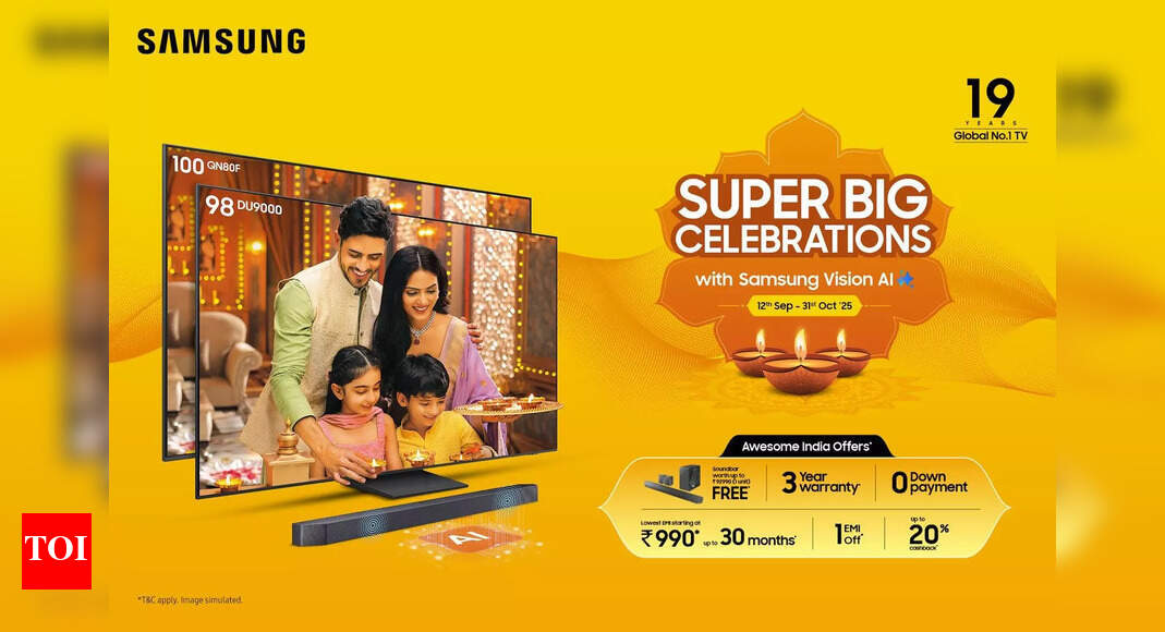 Samsung announces ‘Super Big Celebrations’ offer on smart TVs
