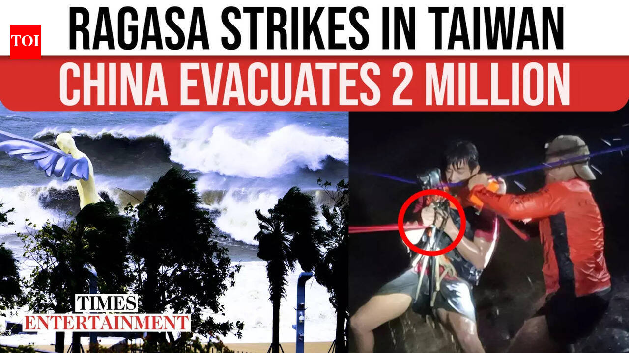 Ragasa Strikes: Typhoon Batters Hong Kong, Slams China; 14 Killed In Taiwan